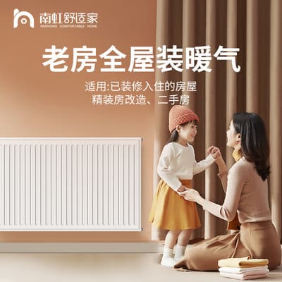 菲斯曼壁挂炉明装暖气片系统
